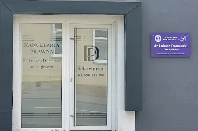 Kancelaria Radcy Prawnego Łukasz Domański Prawnik Zgierz Rozwód Alimenty Podział Majątku Prawo Rodzinne Karne Spadkowe